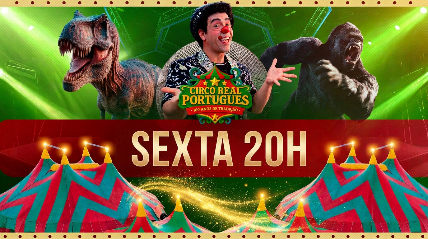 Circo Real Português| Temporada ÁGUAS CLARAS | SEXTA 20H00