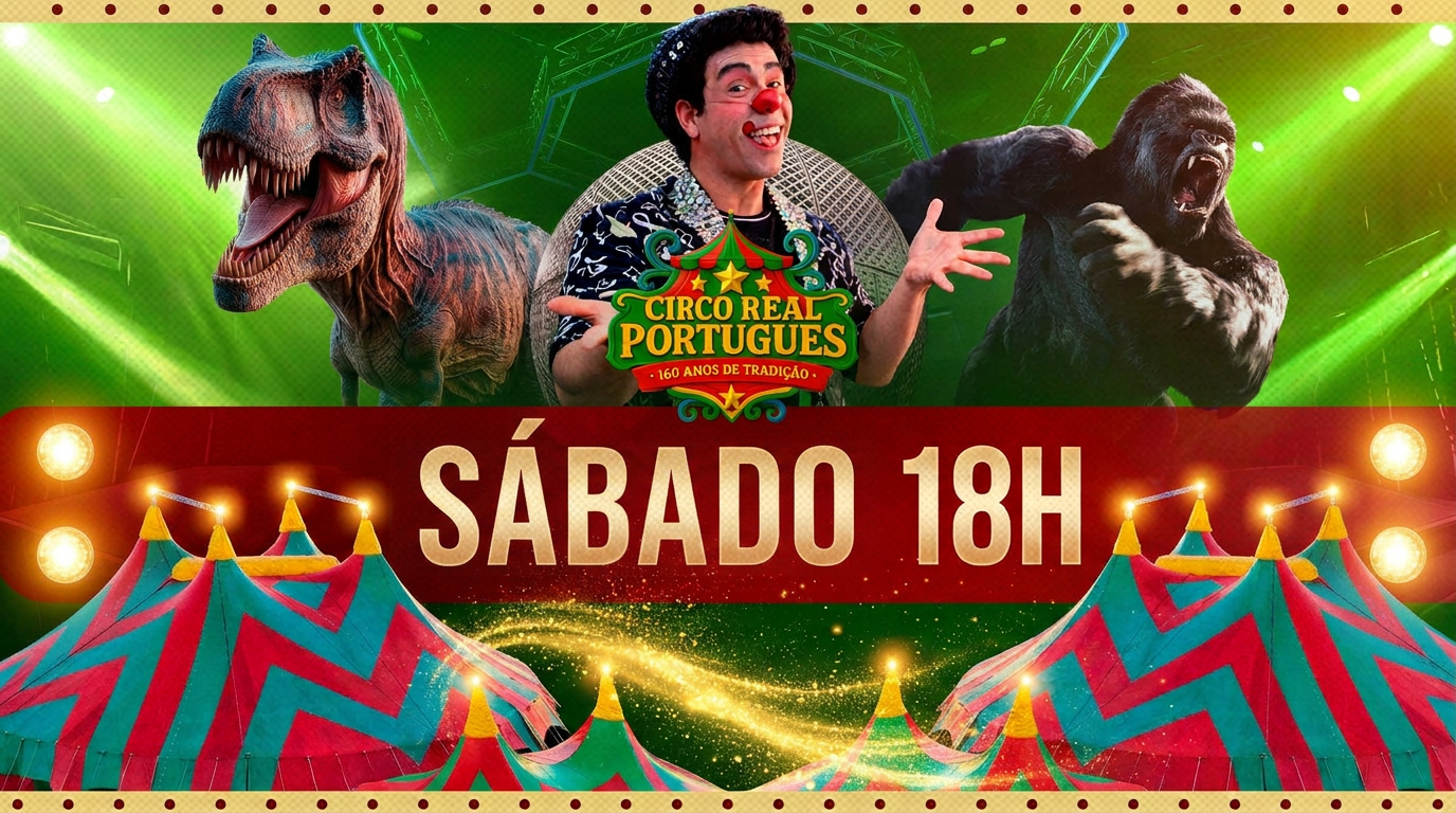 Circo Real Português| Temporada RIACHO FUNDO 1 | Sábado 13 de Junho 18h