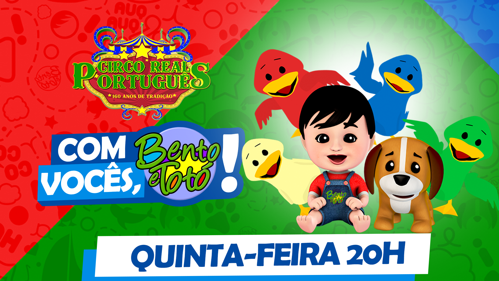 Circo Real Português| Temporada ÁGUAS CLARAS | Sessão 30/07 20H